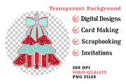 Christmas Trees Clipart, an Illustration by Dream Creation (Thumbnail 6 of 6)