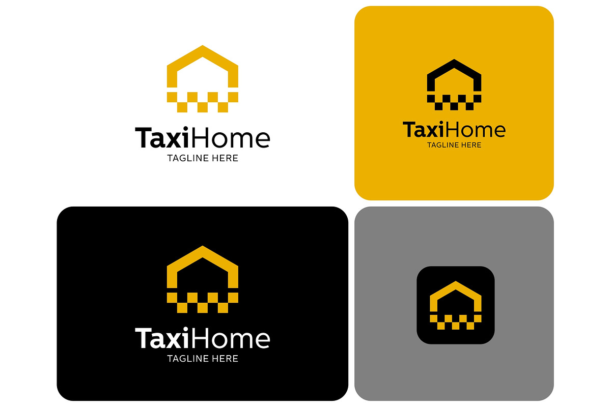 Taxi Home Logo, a Branding & Logo Template by ika trisiana (Photo 2 of 2)