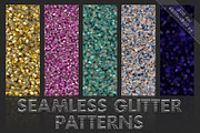 Glitter patterns. Seamless textures, a Pattern Graphic by SunArt (Thumbnail 1 of 2)