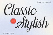 Asefine, a Script Font by Lucky Type (Thumbnail 2 of 15)