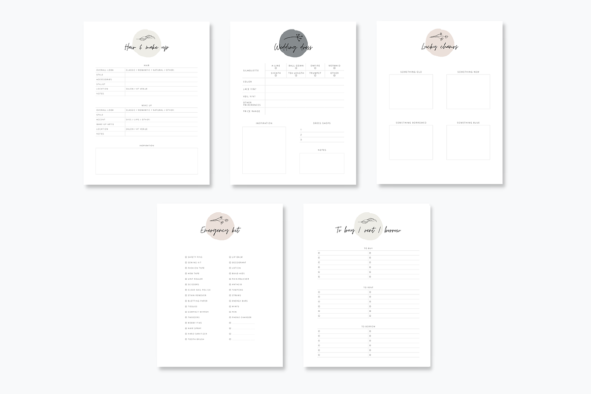 Wedding Template Bundle | Canva, a Templates & Theme by DesignStudioTeti (Photo 10 of 10)