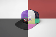 Realistic Trucker Hat Mockup, a Hat Mockup by Uncentrifuged Pressure (Thumbnail 6 of 19)