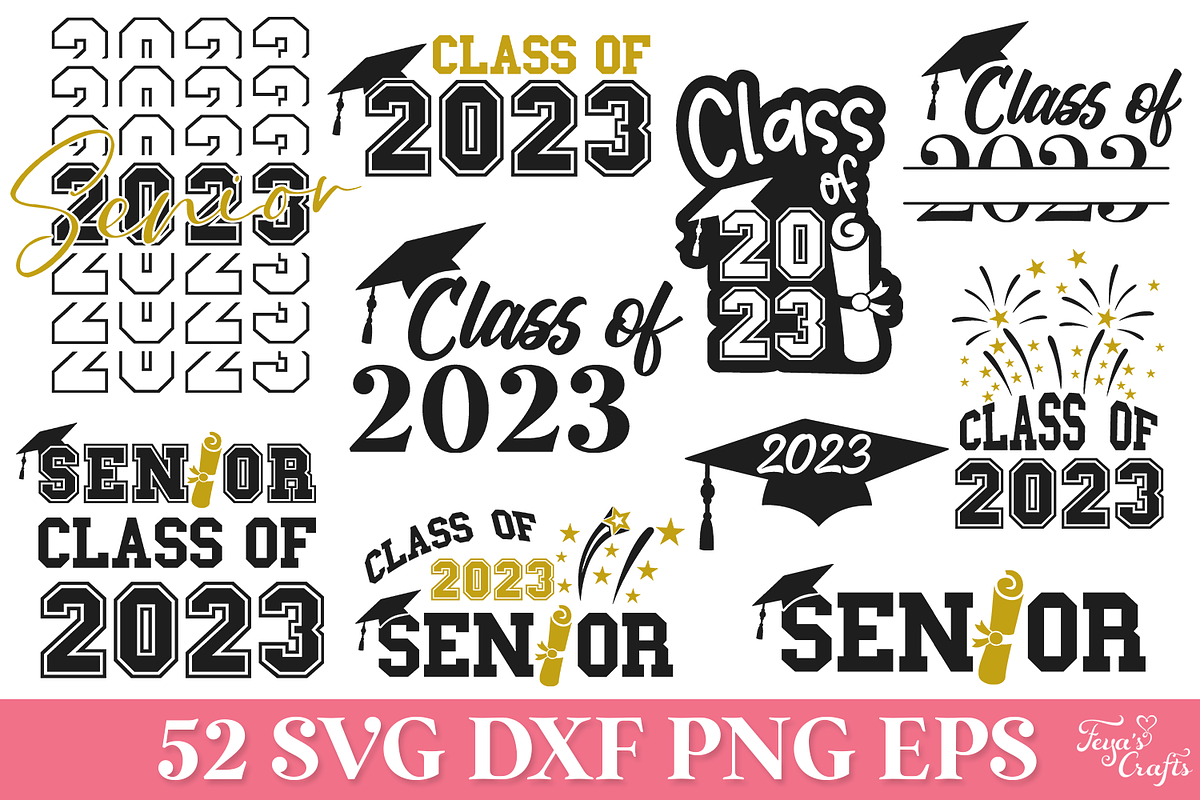 Senior Class of 2023 Quotes Bundle, an Education Illustration by Anastasia Feya (Photo 8 of 10)