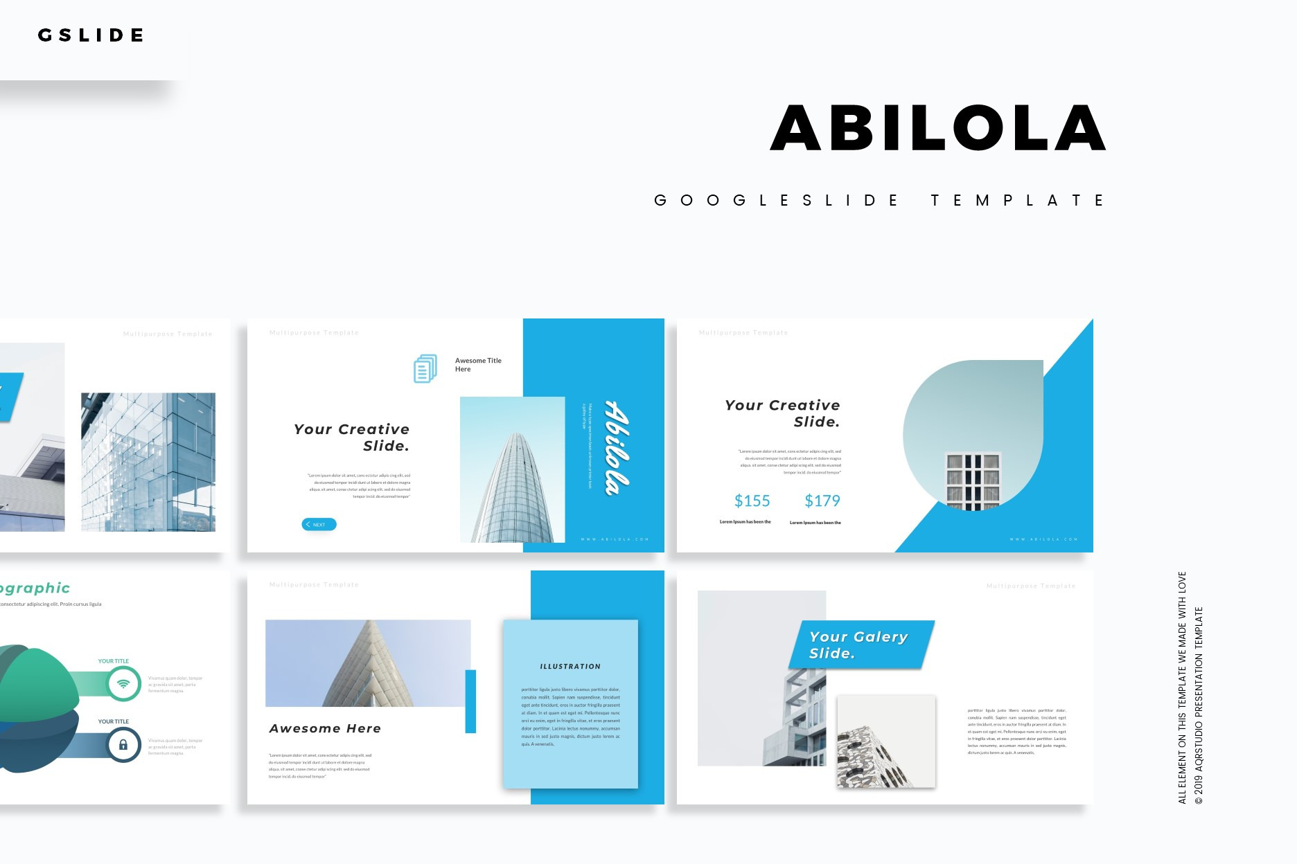 Abilola - Google Slides Template, a Presentation Template by AQR Studio