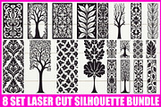 Laser Cut Panel Vector Set, an Illustration by Designs_River (Thumbnail 1 of 9)