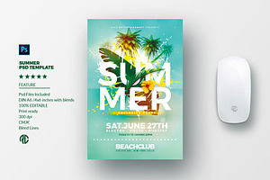 Summer Party - Flyer Template