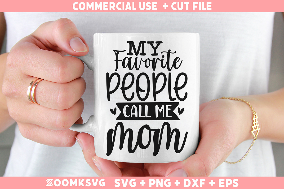 Mom SVG Bundle, Mama SVG Bundle, an Illustration by ZoomkSVG (Photo 32 of 42)