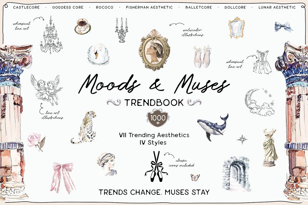 MOODS & MUSES: Trendbook, an Object Graphic by Purple (Photo 1 of 9)