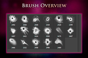 17 Fractal Circle Brushes