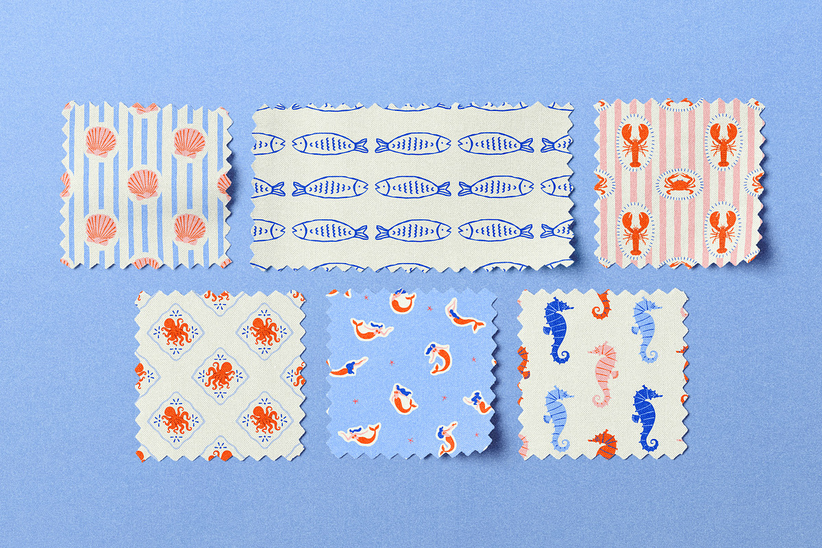 Sea Story: Graphics & Patterns, a Pattern Graphic by Dedraw Studio (Photo 5 of 15)
