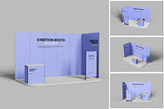Exhibition Booth, a Product Mockup by MrLetters (Thumbnail 1 of 5)