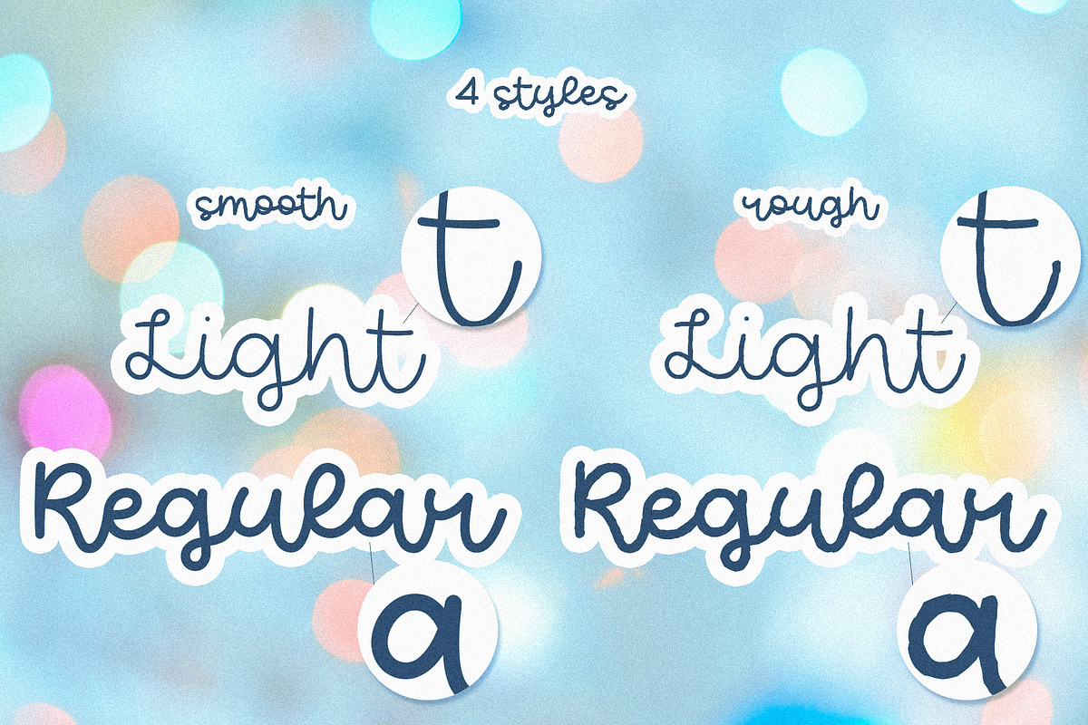 Frost Line Script, a Script Font by CuteDreamyDesign (Photo 4 of 8)