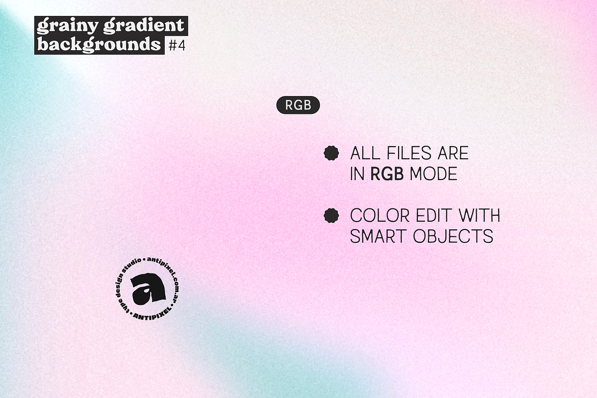 Grainy Gradient Backgrounds #4, a Texture Graphic by Antipixel Type Studio (Photo 6 of 12)