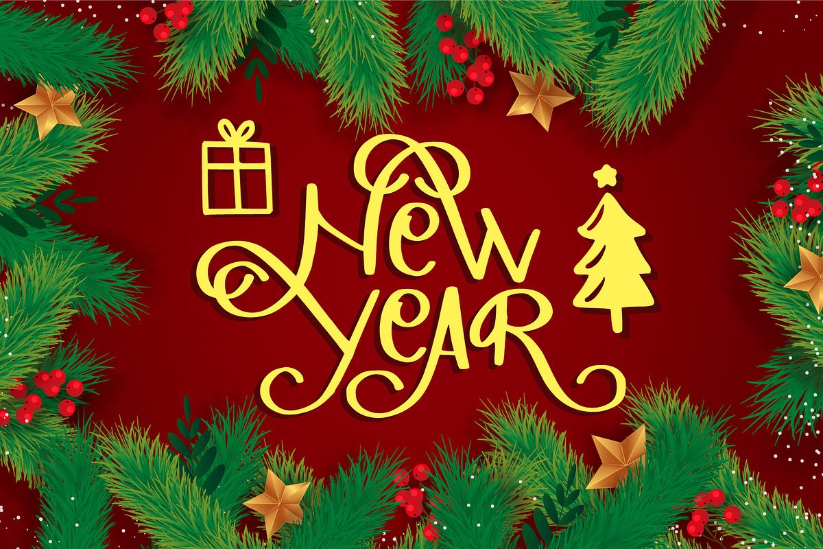 jingle bell, a Script Font by Mariyana (Photo 2 of 5)