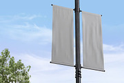 Lamp Post Banner Mockup, a Product Mockup by Designbuys (Thumbnail 3 of 3)