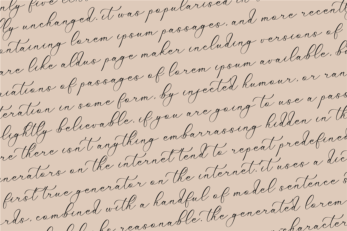 Mattrile Vintales Beauty Calligraphy, a Script Font by Storytype Studio (Photo 2 of 15)