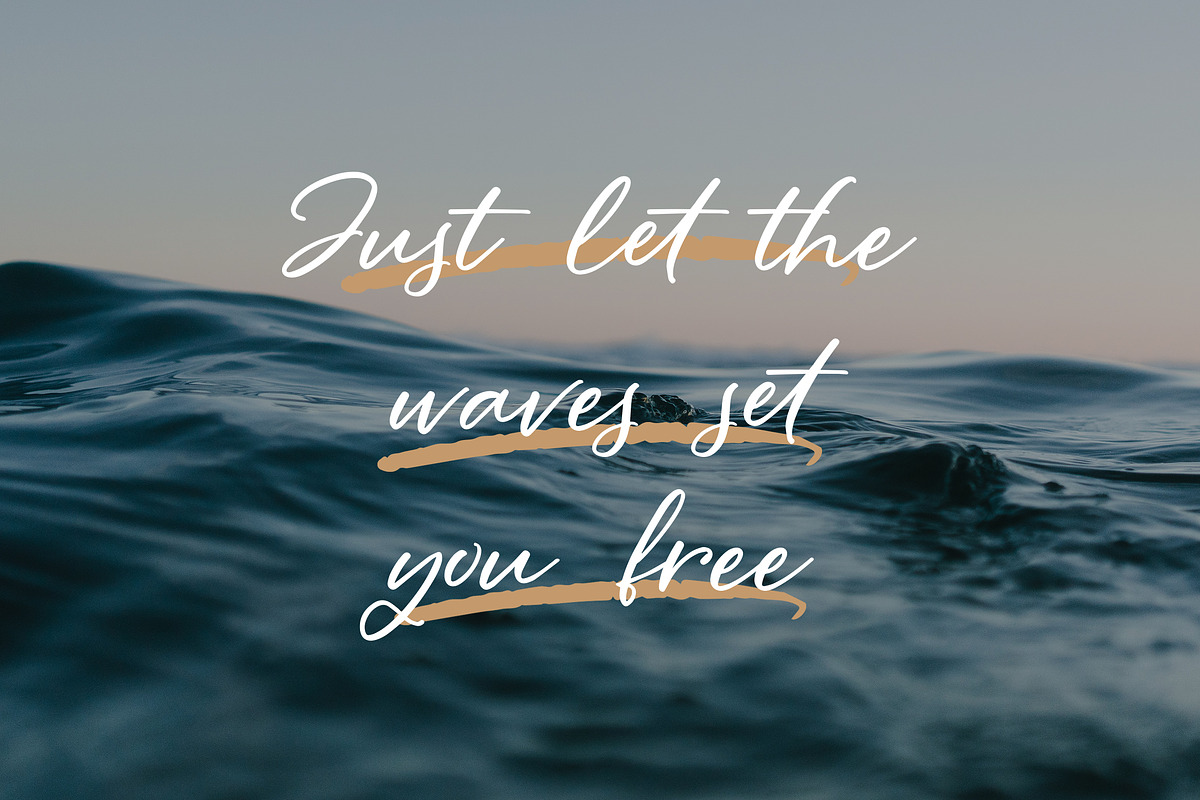 South Highland-Beautiful Script Font, a Script Font by AQR Studio (Photo 6 of 7)