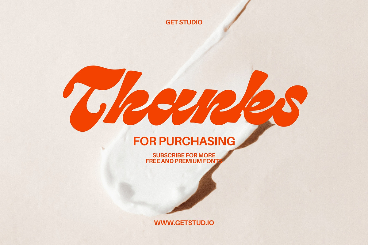 Metzel Script, a Script Font by Get Studio (Photo 12 of 12)