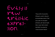 Evtsy, a Handwritten Font by baurstudio (Thumbnail 3 of 6)