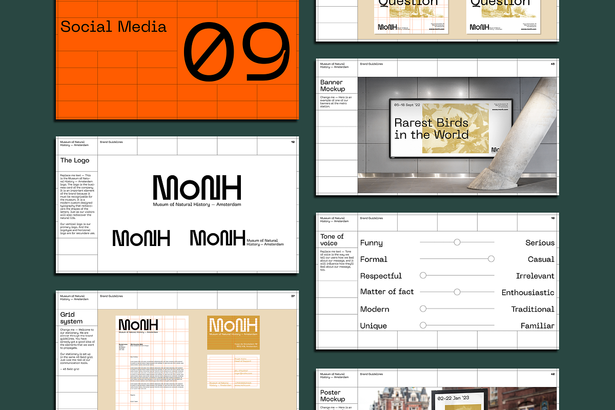 Brand Guidelines Template, a Presentation Template by Typefool's Shop (Photo 10 of 13)