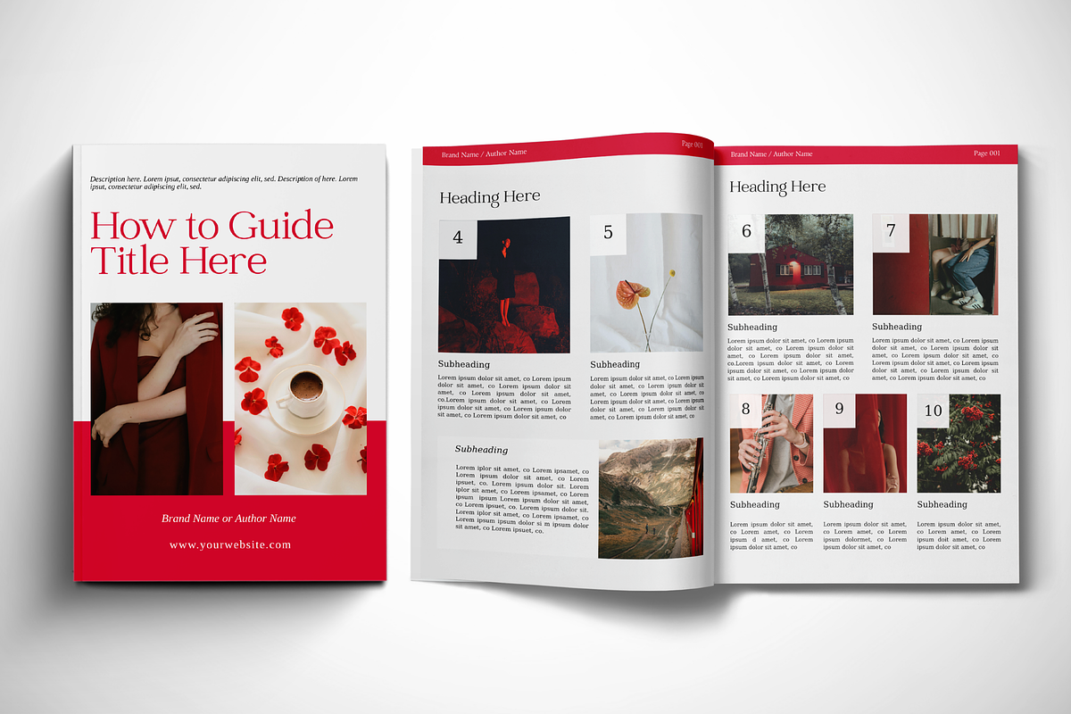 S A L T | Guidebook Canva Template preview 8