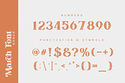 March - Elegant Serif Font, a Serif Font by din-studio.com (Thumbnail 19 of 21)
