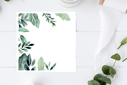 Verdure Watercolor Greenery, an Illustration by Xinyan Studio (Thumbnail 3 of 4)