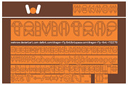 Dragon Fly Font, a Font by weknow (Thumbnail 3 of 5)