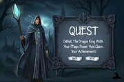 Salem Witch - Adventure Game Display, a Handwritten Font by trabaskriya (Thumbnail 9 of 10)