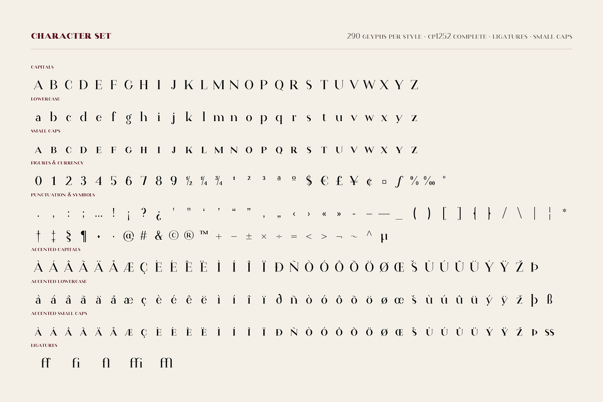 Taillevere: Luxury Didone Serif, a Serif Font by Build Interactive (Photo 3 of 6)