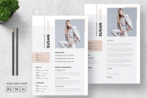 Resume Word, a Resume Template by NanoAgency