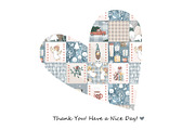 Christmas Patchwork Seamless Pattern, a Pattern Graphic by Toltemara (Thumbnail 3 of 3)