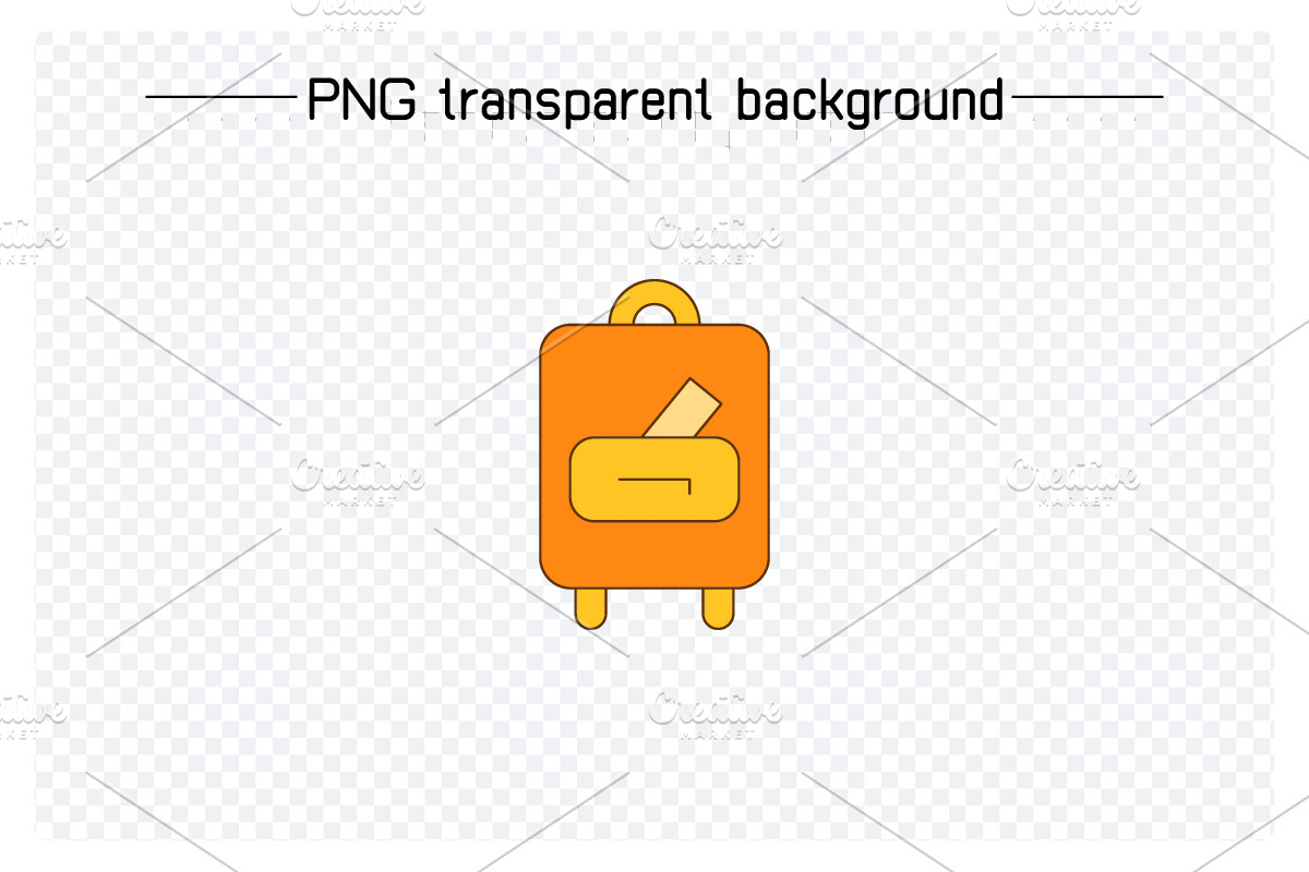 Luggage and Travel Bag Icons, an Icon by Designfour (Photo 2 of 6)