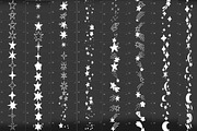 Doodles stars brush stamps, a Brush Add-On by Elenbushe (Thumbnail 2 of 6)