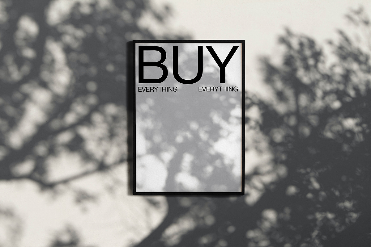 Outdoor Framed Poster Mockup, a Mockup by Thunder Studio (Photo 1 of 3)