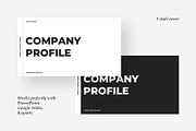 Company Profile Keynote Template, a Presentation Template by Gaize (Thumbnail 2 of 10)