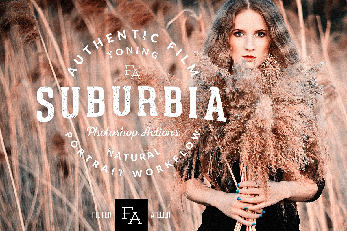 Suburbia Photoshop Actions, an Action Add-On by FilterAtelier (Photo 1 of 7)