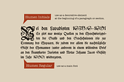 Blumen blackletter font family, a Blackletter Font by kaer_shop (Thumbnail 2 of 8)