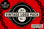 Vintage Logo Pack, an Object Graphic by JIMMY BREEN (Thumbnail 2 of 4)