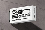 Signboard Horizontal Mock-up, an Advertising Mockup by zippypixelstudio (Thumbnail 4 of 13)