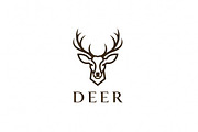 Minimal Deer Logo, a Branding & Logo Template by Logocreative (Thumbnail 2 of 2)