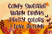 Thanks Autumn - Handwritten Font, a Font by Dm Studio (Thumbnail 5 of 7)