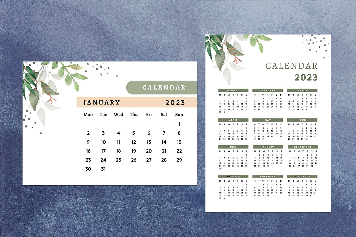 Calendar Template/Calendar 2023, a Stationery Template by Design Zone (Photo 7 of 7)