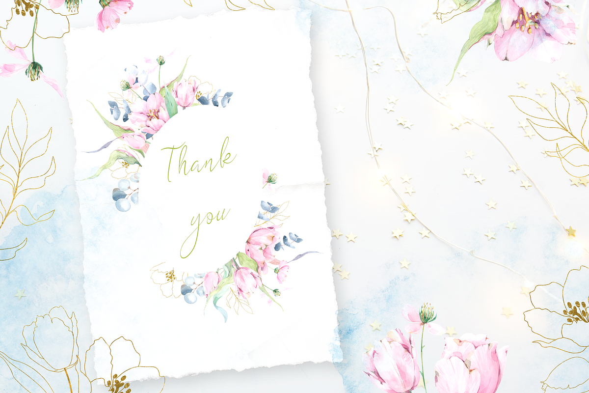 Watercolor Spring Frames collection, a Graphic by Tatiana Troian (Photo 4 of 4)