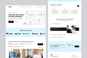 SaaS Task Management Landing Page, a Landing Page Template by UiDex (Thumbnail 3 of 4)