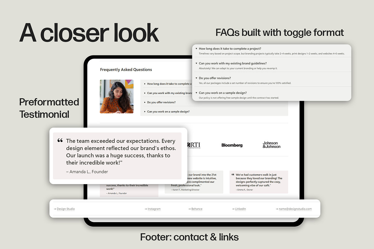 Services and Pricing Notion Template, a Marketing Template by TingDesign Studio (Photo 5 of 5)