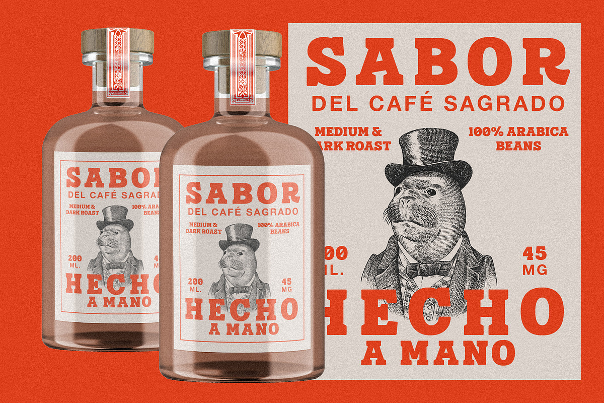 Hiqual – Western Vintage Font, a Slab Serif Font by Invasi Studio (Photo 8 of 12)