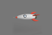 Spaceship rocketship cartoon simple, a Cars & Vehicle 3D Model by CGTech (Thumbnail 4 of 15)