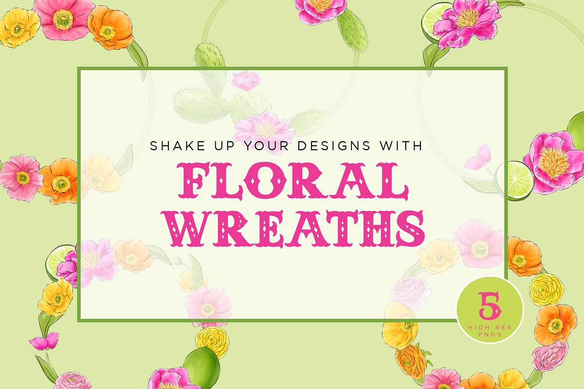 Margarita Fiesta Florals, an Illustration by Relish Designs (Photo 4 of 6)