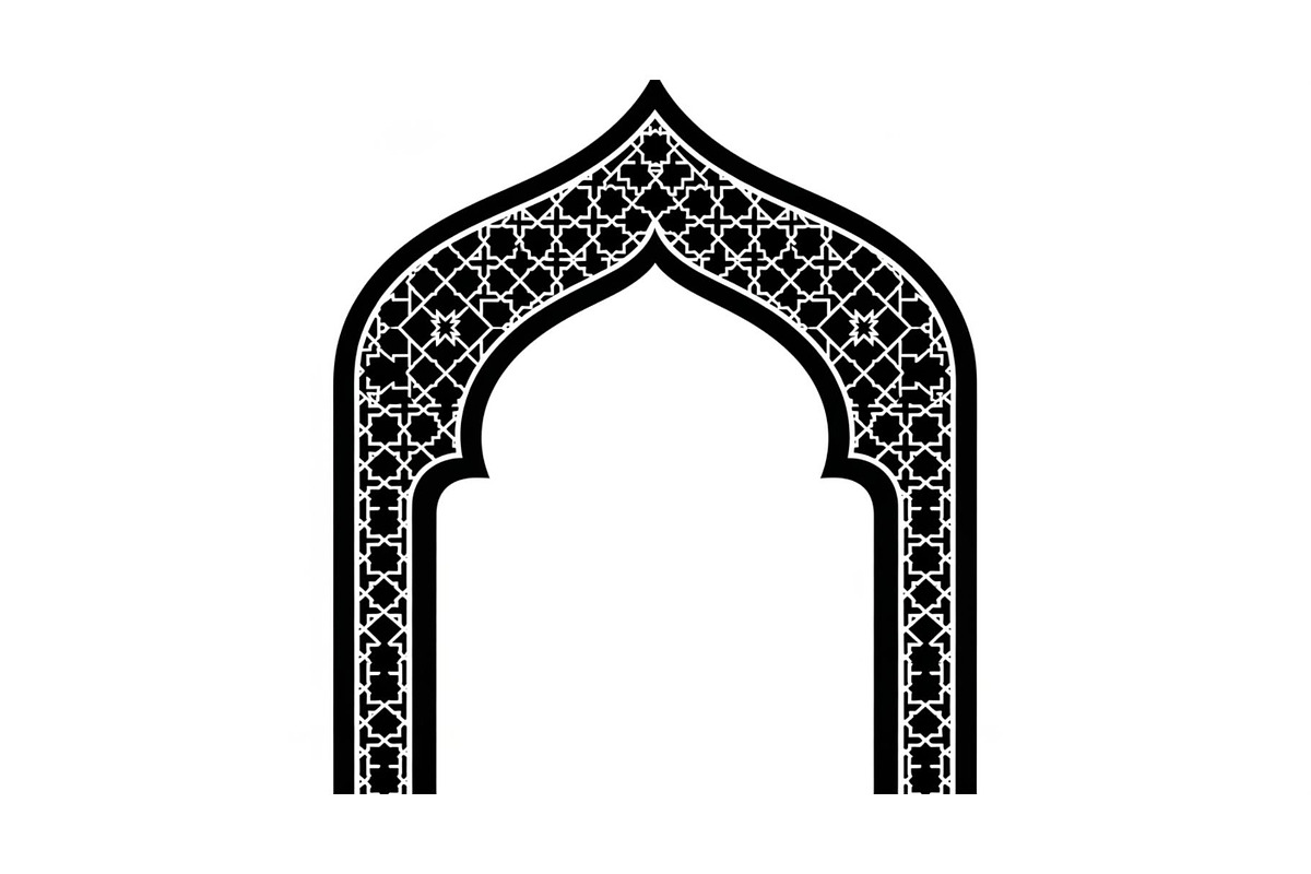 Islamic Arch Window Vector Bundle, an Illustration by yasushie (Photo 17 of 51)